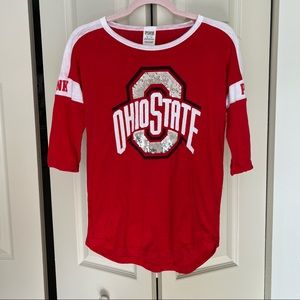 Sequin Ohio state university top from VS PINK